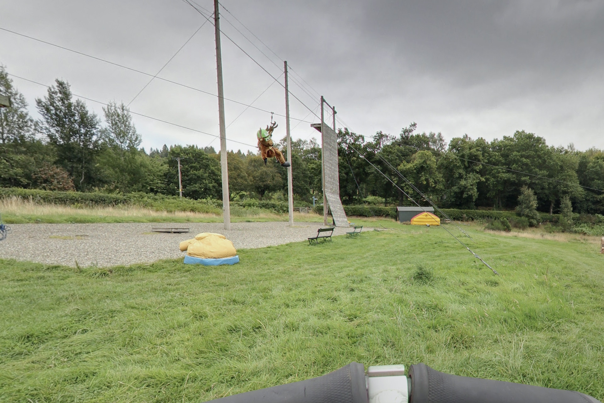 flying fox death slide | action glen