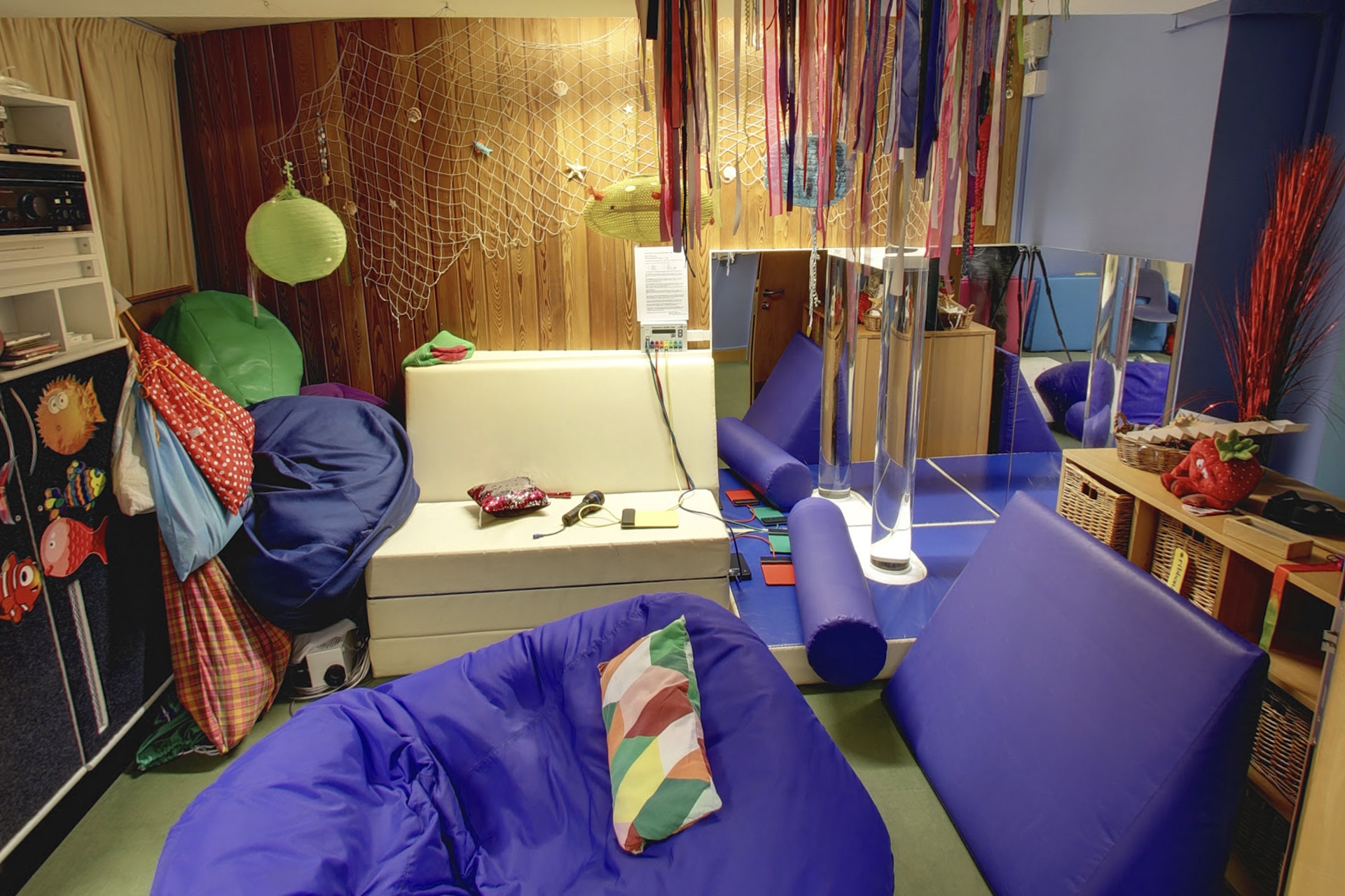 light and sensory room